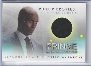 Fringe Seasons 3 & 4 Wardrobe Relic M17 Lance Reddick as Phillip Boyles JSC - Bild 1 von 2