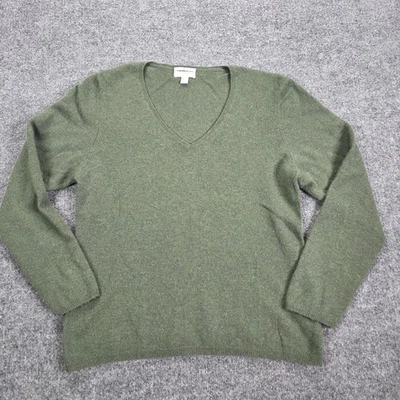 Suéter Charter Club Para Hombres XL Cachemira Cuello en V Pullover Tejido Suave Foto 1 de 4