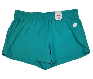 NUEVO NUEVO CON ETIQUETAS Xersion Para Mujer Azul Teal 3.75" Corto para Correr Tiro Medio Talla XXL 2XL - Imagen 1 de 5