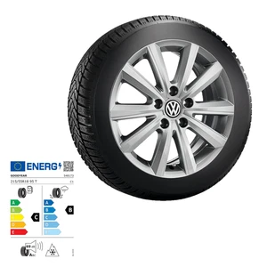 Alu-Winterkomplettrad "Loen" 18", mit Goodyear Ultra Grip Performance Gen 1 (+)  - Bild 1 von 3