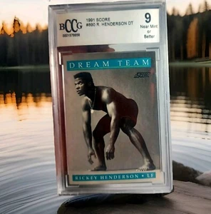 1991 SCORE#890 R.HENDERSON DT BCCG NEAR MINT 9 OR BETTER - Bild 1 von 7