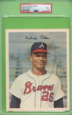 PSA 3.5 VG+ FELIPE ALOU DEXTER PRESS PREMIUM 1967 GLOSSY 5.5x7 PHOTO RARE *TPHLC