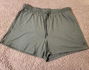 Juicy Couture Women's SZ XL Shorts Gray Elastic Waist Drawstring Logo - Picture 1 of 6