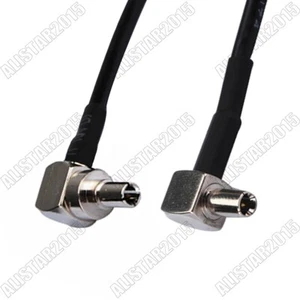 CRC9 Male RA to TS9 Male RA pigtail cable RG174 for Huawei Modems Antenna cable - Picture 1 of 4