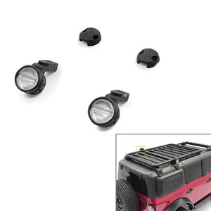 Roof LED Side Lights for 2021 1/10 Scale RC Rock Crawler Car Accessories - Picture 1 of 6
