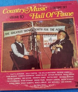 VINTAGE COUNTRY MUSIC HALL OF FAME-VINYL 2- LP VOL.10 SLP 9/468 GATEFOLD - Picture 1 of 3