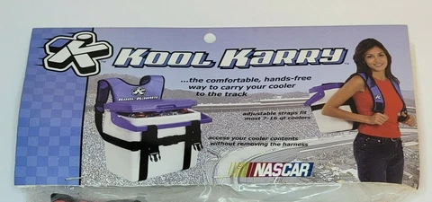 NASCAR Kool Karry Jeff Gordon Dupont Motorsports Backpack to carry cooler Cover