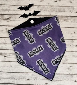 Baby Bandana Bib BeetleBaby I Myself Am Strange And Unusual Gothic Ghoul - Picture 1 of 1
