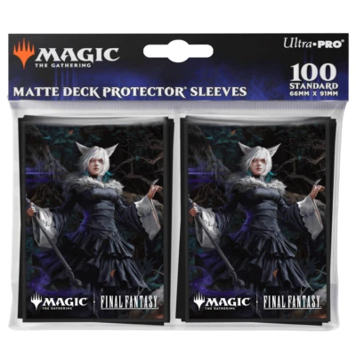 100 Ultra PRO Final Fantasy Y'shtola Deck Protector Card Sleeves Standard 66x91 - Image 1 of 4