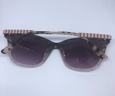 Blush & TURQUOISE Purple gold Tone Frame L.A.M.B Sunglasses LA564, 55-18-145