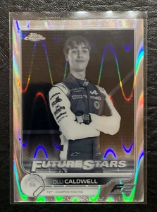 2022 Topps Chrome F1 #89 | OLLI CALDWELL | Future Stars | F2 - Campos; refr. - Picture 1 of 2