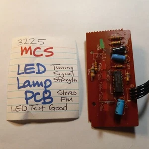 📈 MCS ⚡️ LED LAMP PCB TUNING SIGNAL STRENGTH FM STEREO ⚡️ 3225 STEREO RECEIVER - Picture 1 of 6