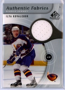 2005-06 SP Game Used Authentic Fabrics #AFIK Ilya Kovalchuk JERSEY - THRASHERS