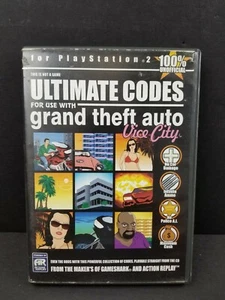 Action Replay Ultimate Codes: Grand Theft Auto: Vice City (Sony PlayStation 2) - Picture 1 of 4