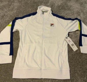 Men's Fila Retro Track Top Jacket Size XSmall New With Storage Marks - Picture 1 of 13