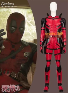 Deadpool 3 Wade Winston Nicepool Kostüm Deadpool & Wolverine Herren Cosplay Anzüge - Bild 1 von 23