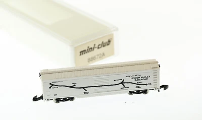 Märklín Mini-Club 88672A LeHigh Valley Railroad 50' Box Car Z Marklin - Image 1 of 3
