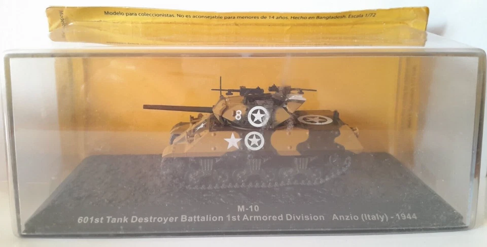 Die cast 1/72 M-10 - 601st Tank Destroyer- Anzio (Italy) - 1944 - Scala 1/72 - Immagine 1 di 1