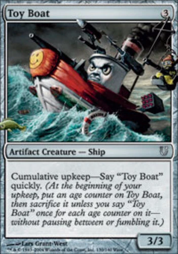 MTG - Toy Boat - Unhinged - NM, English Magic FLAT RATE SHIP - Image 1 of 1
