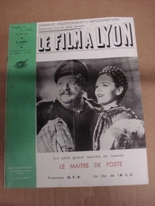 Revue LE FILM A LYON N°94 DU 26 AVRIL 1941 LE MAITRE DE POSTE U.F.A A.C.E - Picture 1 of 1