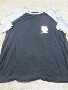 Torrid Raglan Pocket "Into The Shadows" schwarz und grau Tee T-Shirt L Large 00 - Bild 1 von 6