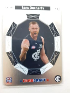 AFL 2023 Teamcoach CARD CRAFT CHEERING Card CC-05/2 Sam Docherty - Carlton - Picture 1 of 1