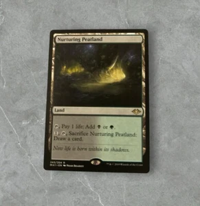 Nurturing Peatland - Modern Horizons - NM Rare Land Magic: The Gathering MTG - Picture 1 of 2