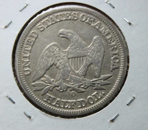 1849-O Seated Liberty Half Dollar, XF ~ New Orleans ~ Better Date Issue! # 552 - Picture 1 of 5