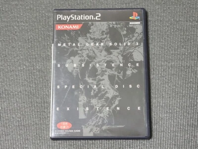 Sony PlayStation2 Metal Gear Solid 3 Special Disc Subsistence Game Korean PS2 - Image 1 of 4
