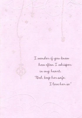 Merry Christmas Daughter Remember You Are Loved Military Stay Safe Hallmark Card - Image 1 of 3