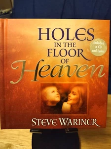 **Signiert** Steve Wariner "Holes In The Floor Of Heaven" Hardcover Buch mit CD - Bild 1 von 5