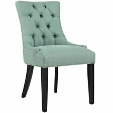 Tufted Laguna Upholstered Fabric Nailhead Trim Parsons Dining Side Chair