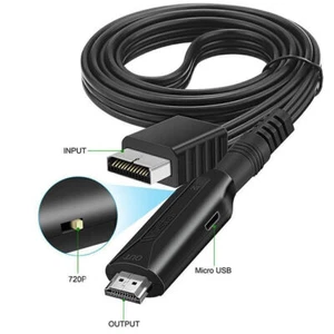 For PS1/ PS2 to HDMI Adapter Game Console Audio Video Converter Cable Cord UK - Picture 1 of 13