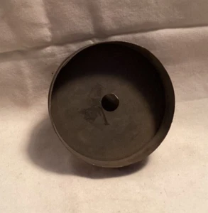 Antique Folk Art Primitive Tinware Flat Back Cookie Cutter SMALL BISCUIT CUTTER - Picture 1 of 3