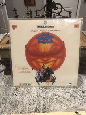 ONE CRAZY SUMMER Laserdisc LD Cult John Cusack Demi Moore Bobcat Rare OOP HTF - Imagem 1 de 2