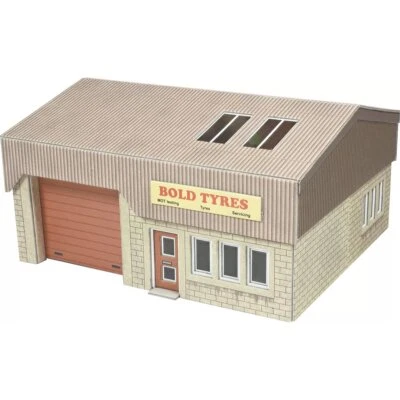 OO Gauge Building Metcalfe Card Kit Industrial Unit Model Railway H0 Scale PO285 - Image 1 of 4