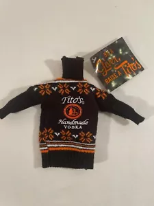 Tito's Handmade Vodka Bottle Sweater - Picture 1 of 1