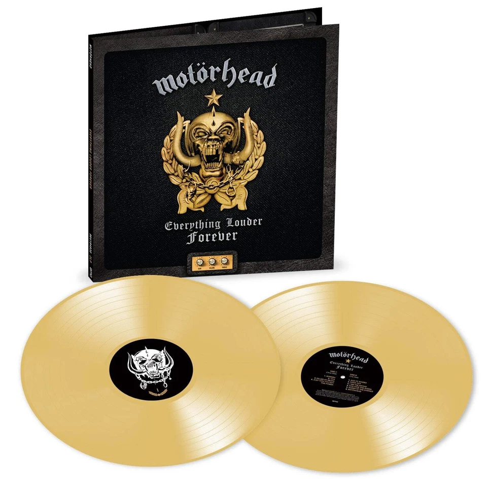 Everything Louder Forever: The Very Best Of Motorhead Indie-Exclusive Gold Vinyl - Image 1 of 1