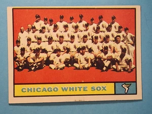 1961 Topps Chicago White Sox Team Card #7 VG+ ⚾ - Picture 1 of 13