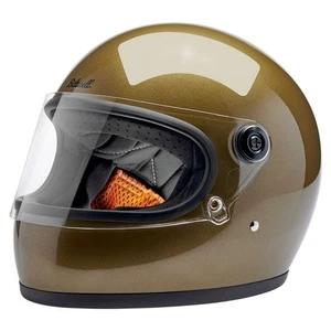 Casco Biltwell gringo s feo oro metálico - Imagen 1 de 11