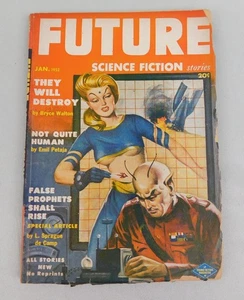 Future Science Fiction Vol. 2 #5 Januar 1952 Zellstoff Magazin #C921 - Bild 1 von 16