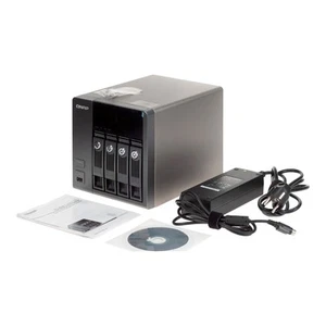 QNAP TS-410 NAS 0GB Marvell 6281 800MHZ 256MB DDR2 - Bild 1 von 3