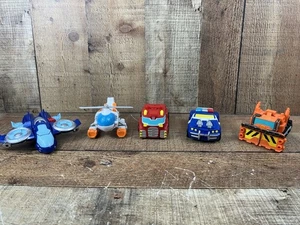 Transformers Rescue Bots 5 Stück - Hasbro Playskool Wedge Plow Heatwave Chase - Bild 1 von 17