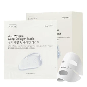 15X OHMYPURE Collagen Hydrogel Face Mask | Anti-Wrinkle & Hydrating Skincare - Picture 1 of 7