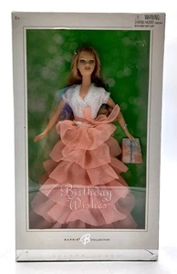 2004 Birthday Wishes Barbie Puppe / Kopf verfärbt / Mattel G8059, NrfB, Ovp - Bild 1 von 9