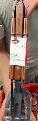 Nexgrill Juego de herramientas de 3 piezas utensilios para asar a la parrilla - Modelo 530-0033A Foto 1 de 2