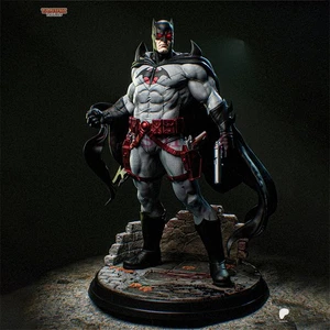 Batman Impresión 3D Figura Modelo Sin Pintar GK Escultura Kit en Blanco Nuevo En Stock - Imagen 1 de 11