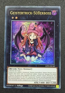 ⭐Geisstertrick-Süßerboss⭐ GFP2-DE140 • Yu-Gi-Oh! • Ultra Rare • NM • Deutsch - Bild 1 von 1