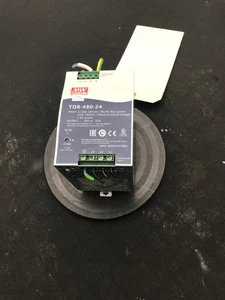 MEAN WELL TDR-480-24 POWER SUPPLY USED - Picture 1 of 4