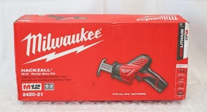 Milwaukee 2420-21 M12 12 voltios Li-Ion inalámbrico HACKZALL kit de sierra recíproca - Imagen 1 de 3